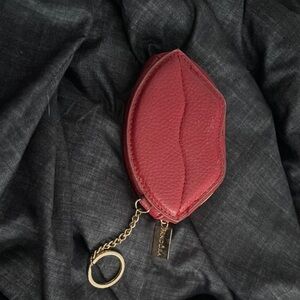 Red Lip-Shaped Keychain by Pandora